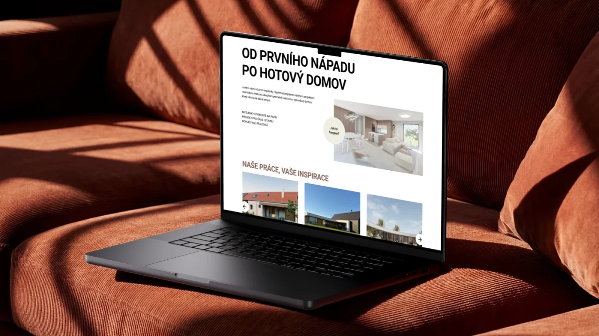 TOKU - ukázka webu